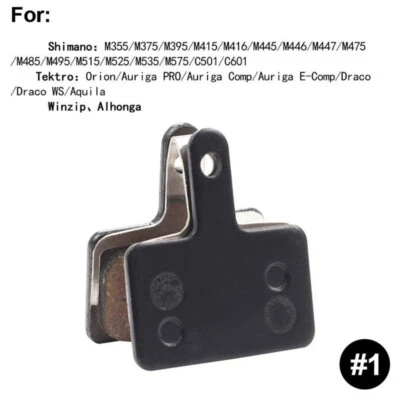 Pastilla de resina de freno de disco de metal para bicicleta MTB Mountain Bike para Shimano Avid Hope Foto 1 de 4