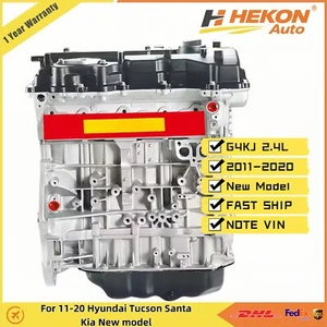 G4KJ 2.4 Long block Engine Assy For 11-20 Hyundai Tucson Santa Kia New model - Picture 1 of 4