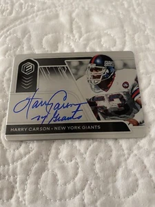 2020 Panini Elements Metal Harry Carson #d 47/99 Giants - Picture 1 of 2