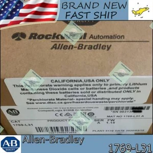 1769-L31 SER A Allen Bradley CompactLogix 512KB Controller 1769 L31 US Stock - Picture 1 of 5