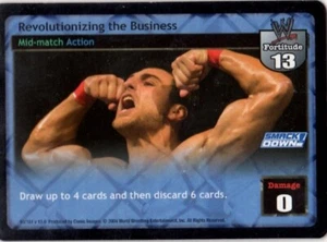 WWE: Revolutionizing the Business [Played] card type Mid-match Action Raw Deal W - Picture 1 of 1