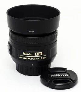 ✮ Nikon AF-S Nikkor 35mm f/1.8 G DX #3278964 || ¡Del distribuidor! - Imagen 1 de 7