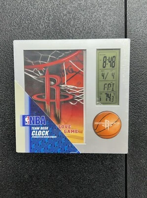 Wincraft Sports NBA Houston Rockets Square Team Desk Clock - Image 1 of 2