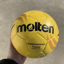 Ballon de football de futsal Molten Acentec Vantaggio taille 4 qualité FIFA EXCELLENT ÉTAT-4000A neuf