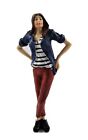 Dollhouse People Modern Woman in Denim Shirt Resin Figure