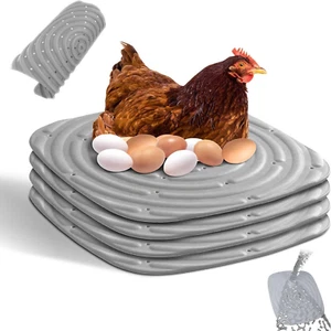 4Pcs Chicken Nesting Pads,Washable Chicken Nesting Pads,Nesting Box Pads for Chi - Picture 1 of 7