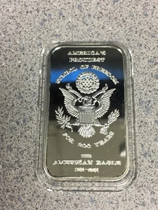 American Eagle Symbol of Freedom Greathouse Silver Bar Very Rare Mintage 60 - Picture 1 of 2