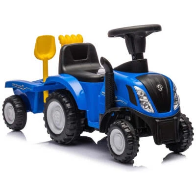Tractor New Holland T7 montado con remolque y accesorios - Imagen 1 de 4
