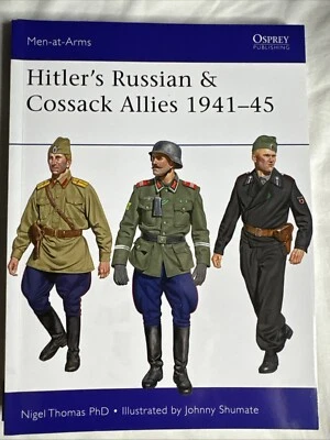 Osprey Men at Arms Series 503 Hitler's Russian & Cossack Allies 1941-45 WW2 Foto 1 de 4