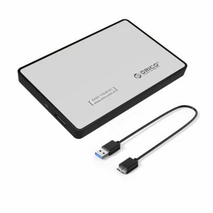 Orico 2.5" USB 3.0 to SATA External Hard Drive SSD Enclosure for PS 4 Smart TV - Picture 1 of 5