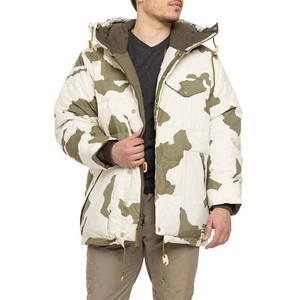 FILSON Chilkoot Expedition felpa con cappuccio da uomo L parka/giacca invernale mimetica da neve $895 - Foto 1 di 4