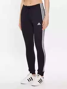 ADIDAS DONNA PANTALONI COTONE FELPATO art. HZ5753 mod. W 3-STRIPES FLEECE C PANT - Imagen 1 de 4