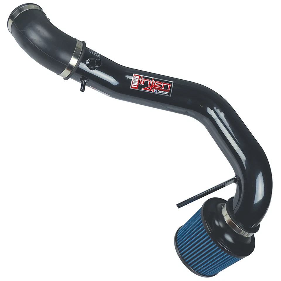 Entrada de ar frio Injen SP1576BLK alumínio preto para 2002-2005 Honda Civic Si 2.0L - Imagem 1 de 4