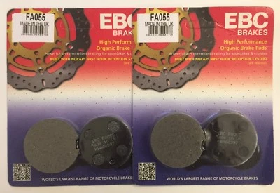 EBC FRONT Disc Brake Pads (2 Sets) For SUZUKI RE5 / GT750 KETTLE (1973 to 1977) - Image 1 of 4