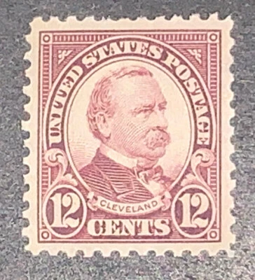 Travelstamps: 1922-1925 US Stamps Sc#564 Mint OG Light Hinge 12 cent Cleveland - Image 1 of 4