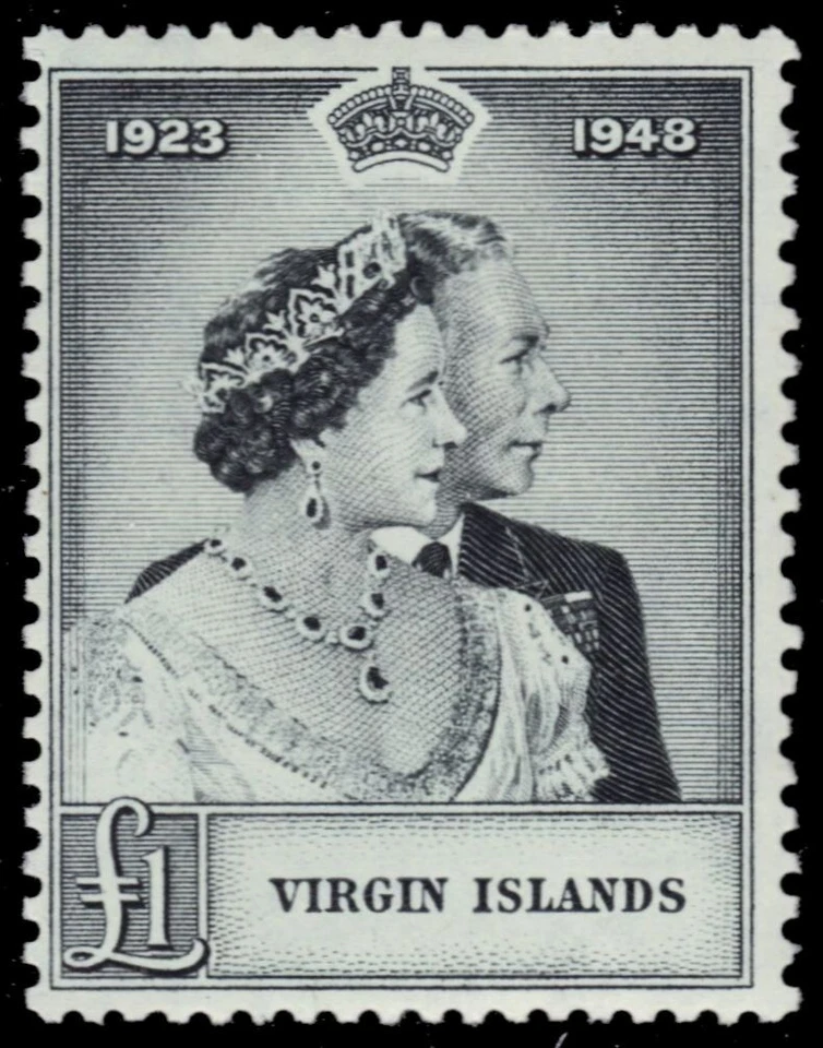 ISLAS VÍRGENES 91 (SG125) - Jubileo de Boda de Plata Rey Jorge VI (pb80258) Foto 1 de 1