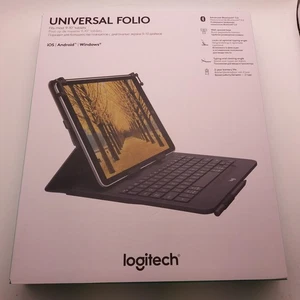 Logitech Universal Folio Mini Keyboard Case, 9-10" Tablets (h16) - Picture 1 of 8