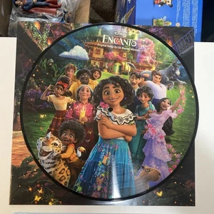 Disney Encanto Soundtrack Picture Disc Vinyl Record LP NM - Picture 1 of 7