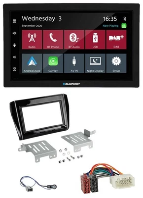 Blaupunkt 2DIN MP3 USB Bluetooth DAB Autoradio für Suzuki Swift ab 17 schwarz gl - Bild 1 von 4