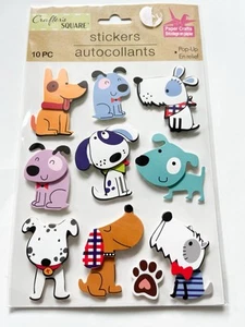 Pegatinas para perros, adornos para perros, suministros para hacer tarjetas, pegatinas para cachorros - Imagen 1 de 3