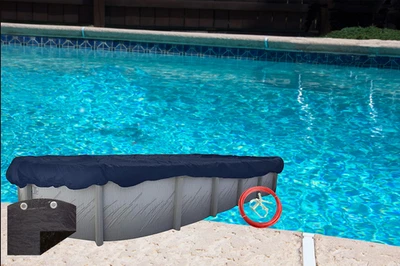 Cubierta de invierno para piscina ovalada Over Ground Deluxe Plus - Elige el tamaño Foto 1 de 4