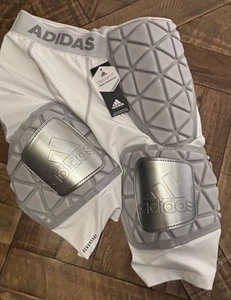 Adidas TechFit Padded Compression 5 Pad Girdle Hard Shell Pad White Medium 152 - Picture 1 of 7