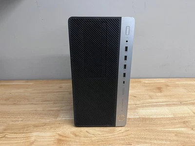 HP EliteDesk 705 G4 MT Desktop Computer AMD A6 Pro, 512GB SSD, 8GB, W10 - Image 1 of 4