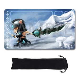 Tryndamere - League Of Legends Riftbound Playmat 24x14 in + Free Storage Bag - Picture 1 of 15