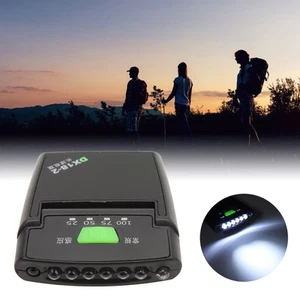 Clip On Cap Light LED Clip Stirnlampe USB Aufladen Wasserdichte Taschenlampe BAK - Bild 1 von 22