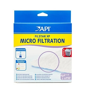 API Filstar XP Microfiltration Canister Filter Pads 3-Count Whites & Tans - Image 1 of 4