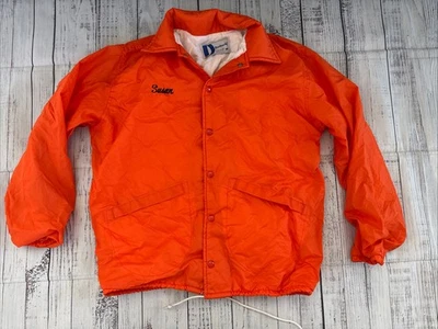 vintage dunbrooke jacket Windbreaker Orange Minnsarda Search And Rescue Womens M - Image 1 of 4