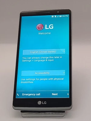 Read* LG G Stylo - 16 GB - Metallic Silver (T-Mobile Unlocked) ~60295 - Image 1 of 4