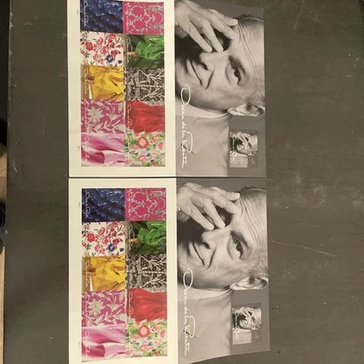Set 2 USA 5173 Oscar de la Renta Pane of 11 Forever Stamps 2017 - Image 1 of 4