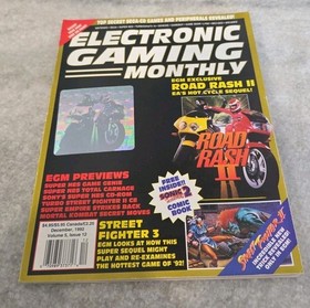 EGM #41 December 1992 Electronic Gaming Monthly - SNATCHER Sega CD Sonic 2 SNES