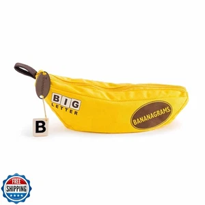 Big Letter BANANAGRAMS: Family Word Game With Easy To See And Handle Letter T - Picture 1 of 5