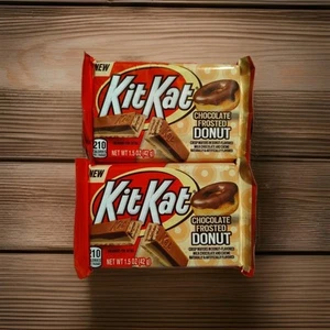 2X NEU KitKat Schokolade Frosted Donut SONDEREDITION BB: 12/24 JE 1,5 OZ NEU - Bild 1 von 3