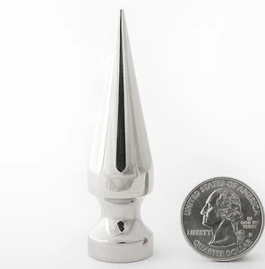 1 pieza espiga de árbol de plata gigante 70 mm (2,75 pulgadas) para motor/disfraz tachuelas y picos - Imagen 1 de 4