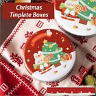 Xmas Candy Tin Round Tinplate Boxes  Candy Cookie Packaging