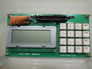 Rigaku 6701-5002 LCD keypad assembly - Picture 1 of 1