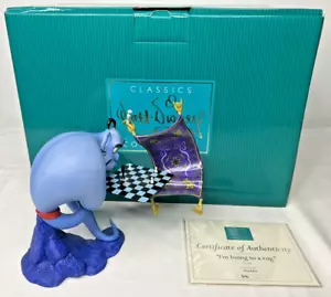 WDCC Genie Aladdin I'm Losing To A Rug 7476/12500 With Box & Certificate - Picture 1 of 13