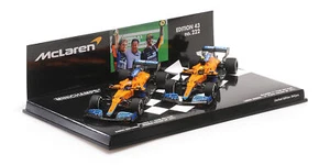 Minichamps 1:43 2-CAR SET McLAREN MCL35M - 1-2 FINISH RICCIARDO/NORRIS ITALIAN G - Picture 1 of 1
