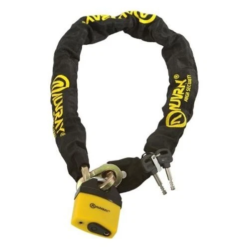 AUVRAY chaine antivol K-BLOC Longueur 1.50 m maillon Ø 10 mm avec cadenas - Photo 1/1