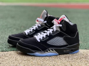 Air Jordan 5 "Reimagining Black Metal" HF3975-001 Hombre Zapatos de Baloncesto - Imagen 1 de 6