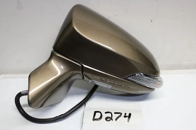 Nuevo espejo retrovisor de puerta OEM Toyota Venza 2013-2016 LH señal memoria marrón 4U2 rayado Foto 1 de 3