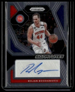 2023-24 Panini Prizm #SIG-BOG Bojan Bogdanovic Signatures Autograph - Foto 1 di 2