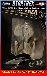 Eaglemoss Star Trek USS Equinox NCC 72381 Modo Nave Espacial Nueva en Caja Sin Cargador - Imagen 1 de 8
