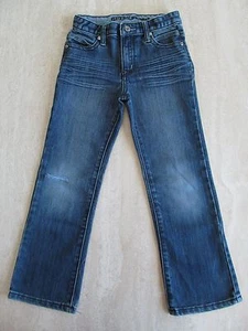 GUESS JEANS Niñas Talla 6X Denim Pierna Recta Azul Jeans Lavado a la Piedra Cintura Ajustable Usados en Excelente Condición - Imagen 1 de 11