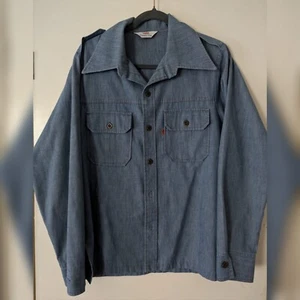 levis panatela chambray over shirt - Picture 1 of 3