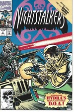 NIGHTSTALKERS #2 MARVEL COMICS 1992 BAGGED AND BOARDED