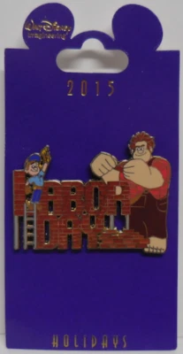 Prendedor Disney WDI Día del Trabajo 2015 Ralph & Felix Pin LE250 Foto 1 de 3